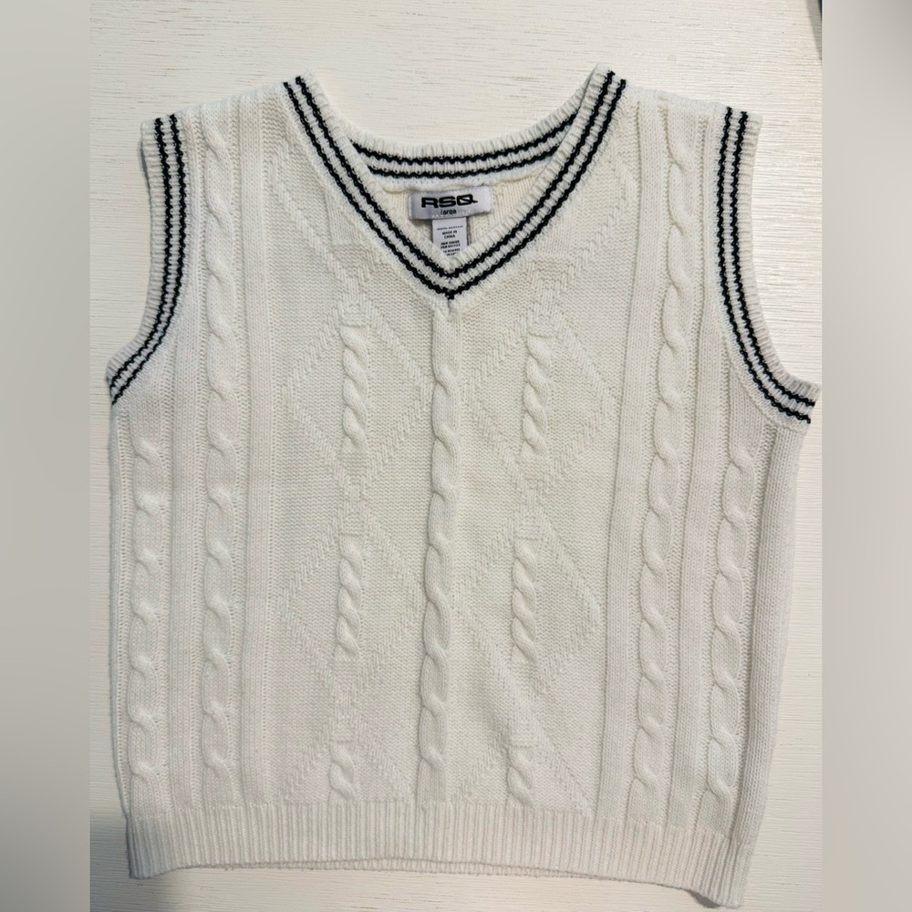Black & White RSQ Sweater Vest